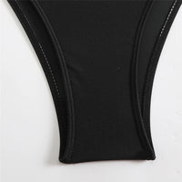 Cut Out Asymmetric One Shoulder One Piece Swimsuit Women Swimwear Female Monokini High Leg Cut Bather Bathing Suit Swim V6254