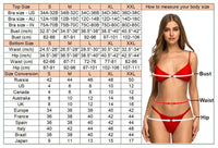 S- XXL Leopard Printed Long Sleeve Bikini Women Swimwear Female Swimsuit Three-Pieces Bikini Set Bather Bathing Suit Swim V3193Y