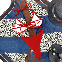Sexy V-bar Underwired Bikini Women Swimwear Female Swimsuit Two-piece Bikini set V shape High Cut Bather Bathing Suit Swim V2885