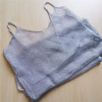 Sexy Sheer Net Mesh Knitted Glitter Tunic Beach Cover Up Cover-ups Long Beach Dress Beach Wear Beachwear Female Women Robe V651