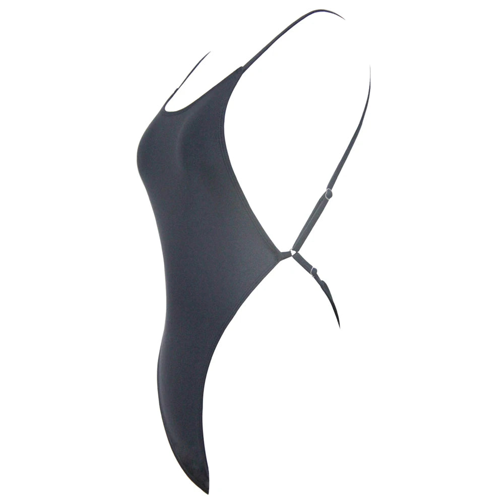 Sexy Extreme String Mini Micro Thong Women Swimwear One Piece Swimsuit Female Bather Bathing Suit Swim Backless Monokini V478B