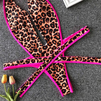 2026 Neon Green Women Swimwear High Cut Backless One Piece Swimsuit Female Bather Sexy Halter Bathing Suit Swim Monokini V1336G